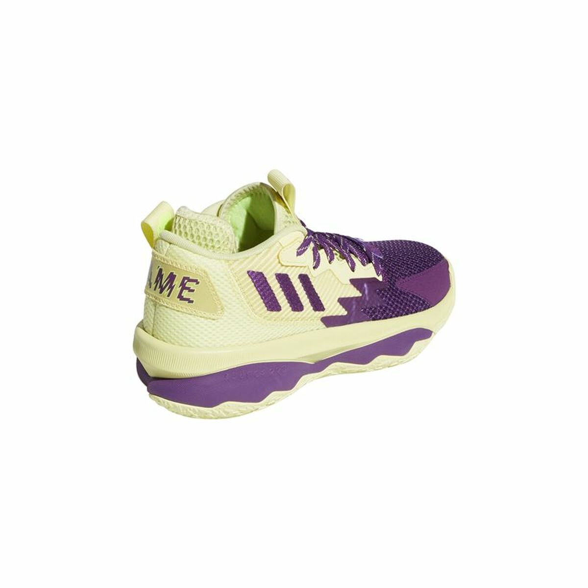 Basketball Shoes for Children Adidas Dame 3 Yellow Kids