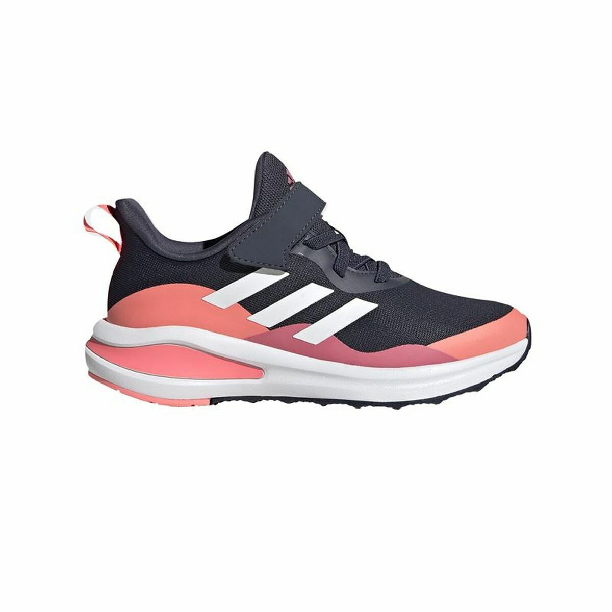 Sports Shoes for Kids Adidas Forta Run Black Salmon