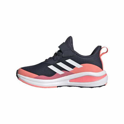 Sports Shoes for Kids Adidas Forta Run Black Salmon