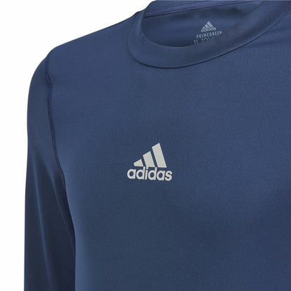 Children’s Long Sleeve Shirt Adidas Techfit in Blue