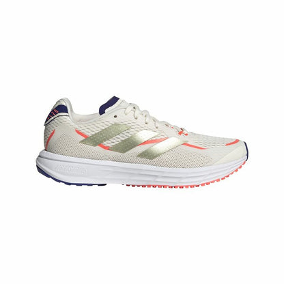 Running Shoes for Adults Adidas SL20.3 White Beige Lady