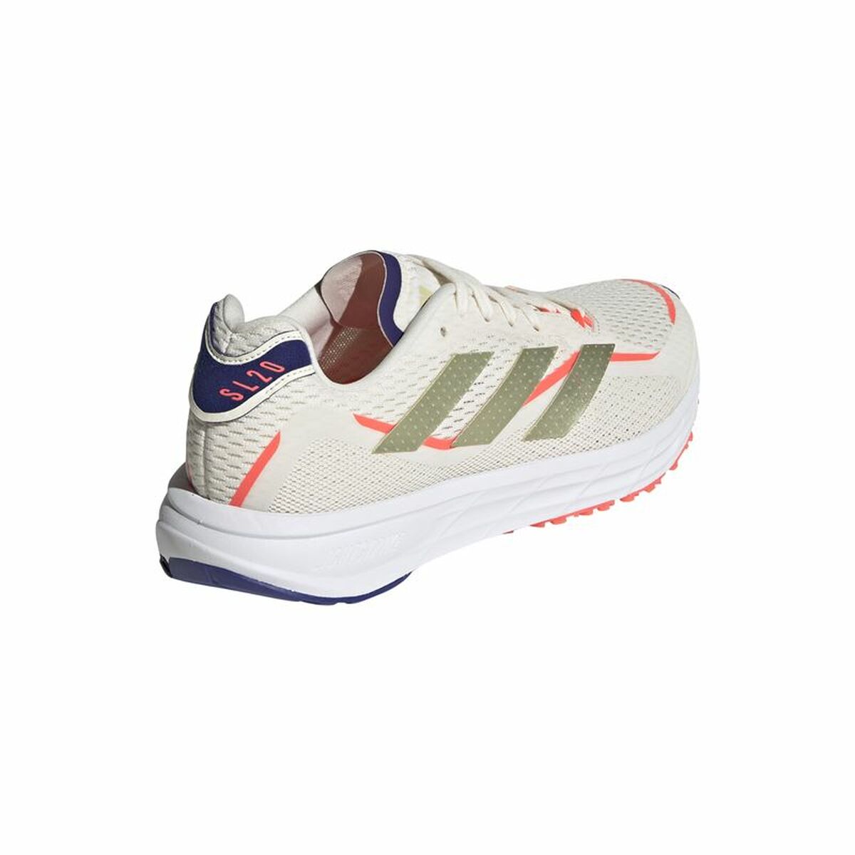 Running Shoes for Adults Adidas SL20.3 White Beige Lady