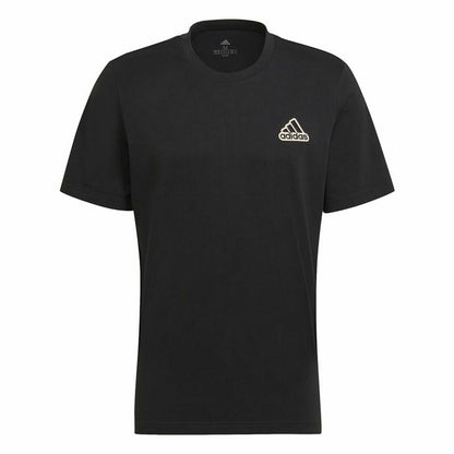 Men’s Short Sleeve T-Shirt Adidas Essentials Comfy Black