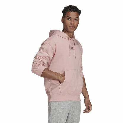 Men’s Hoodie Adidas Essentials Pink for Ultimate Comfort