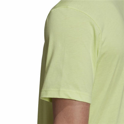 Men's Short Sleeve T-Shirt Adidas Aeroready Green Performance