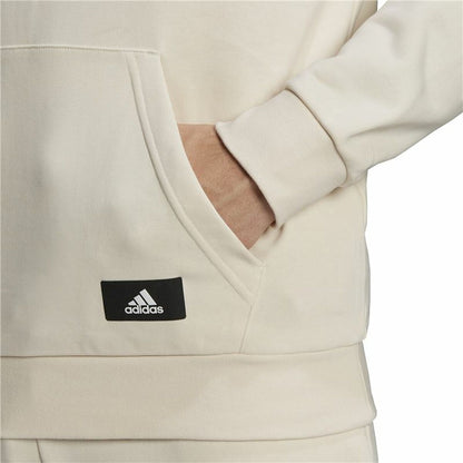 Men’s Hoodie Adidas Future Icons in Beige for Active Wear