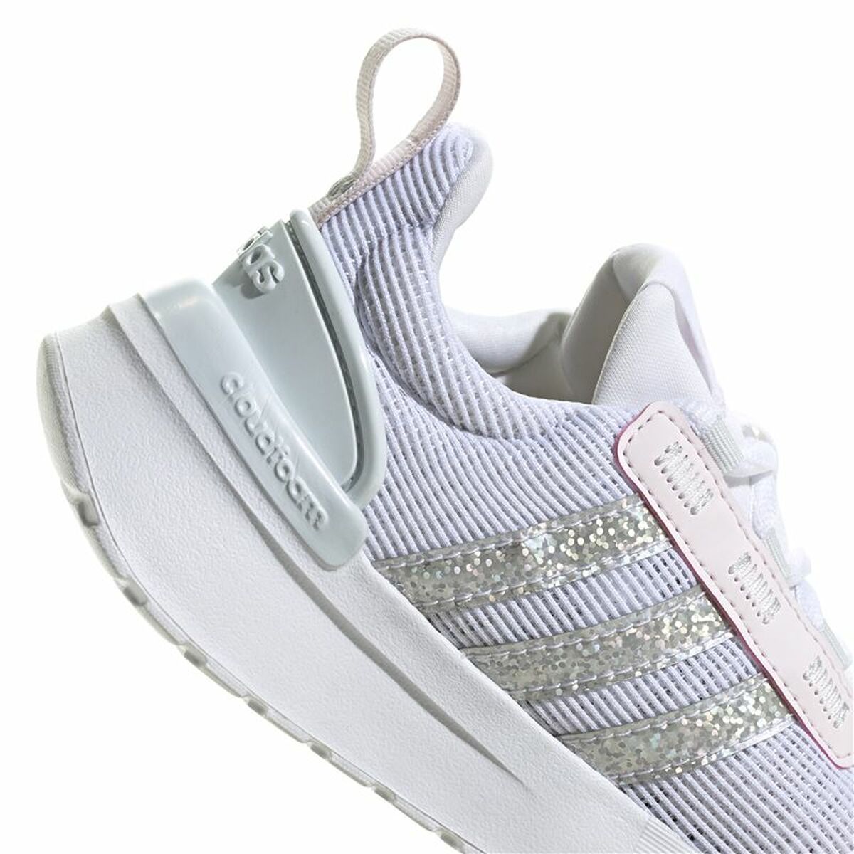 Running Shoes for Kids Adidas Racer TR21 White Sneakers