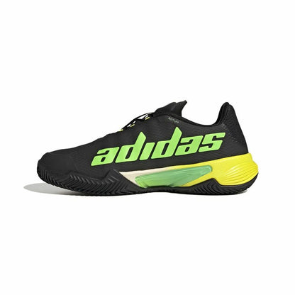 Men's Tennis Shoes Adidas Barricade Black Synthetic