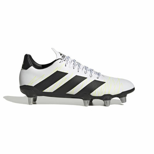 Rugby Boots Adidas Kakari White Unisex for Optimal Performance