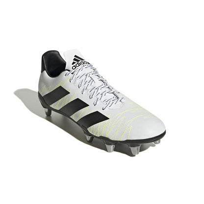 Rugby Boots Adidas Kakari White Unisex for Optimal Performance