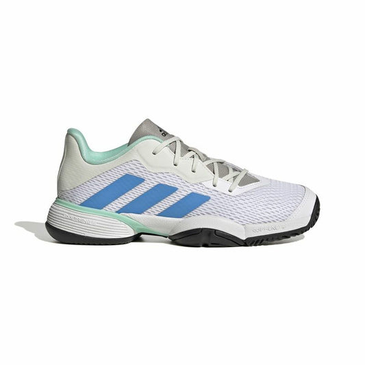 Sports Shoes for Kids Adidas Barricade White Unisex