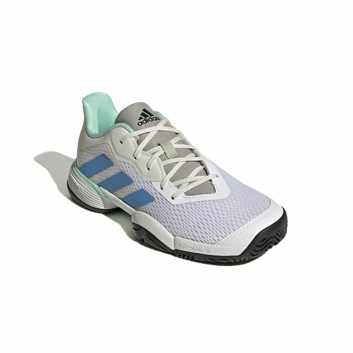 Sports Shoes for Kids Adidas Barricade White Unisex