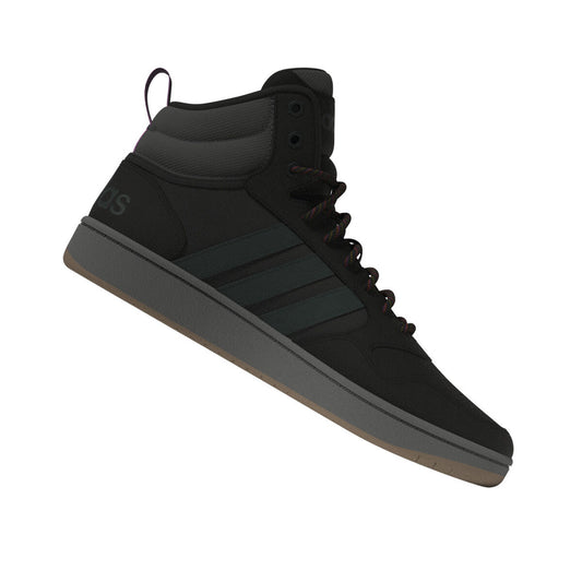 Women's Casual Trainers HOOPS 3.0 Mid Adidas Black GZ6681