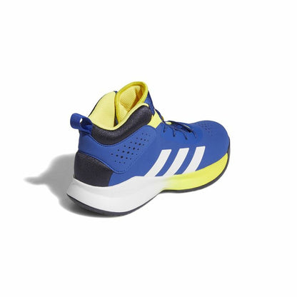 Basketball Shoes for Children Adidas Cross Em Up 5 Blue