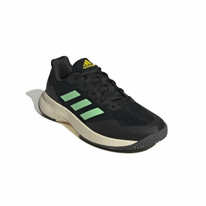 Men's Tennis Shoes Adidas GameCourt 2.0 Black Synthetic