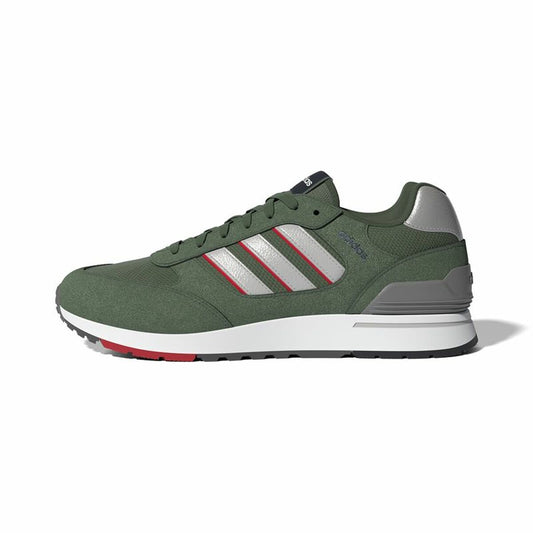 Men's Trainers Adidas Run 80s Green Synthetic Sneakers