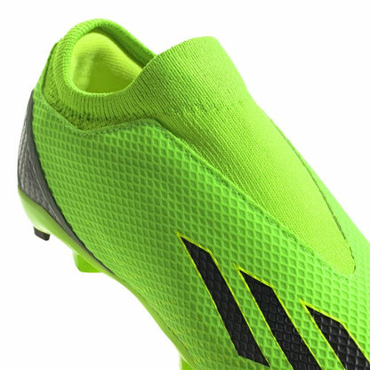 Childrens Football Boots Adidas X Speedportal 3 Lime Green