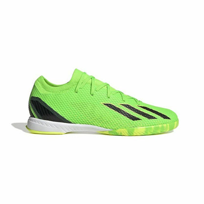 Adult's Indoor Football Shoes Adidas X Speedportal 3 Lime Green