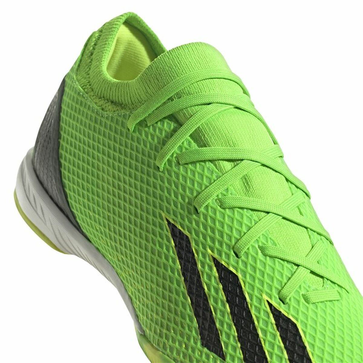 Adult's Indoor Football Shoes Adidas X Speedportal 3 Lime Green