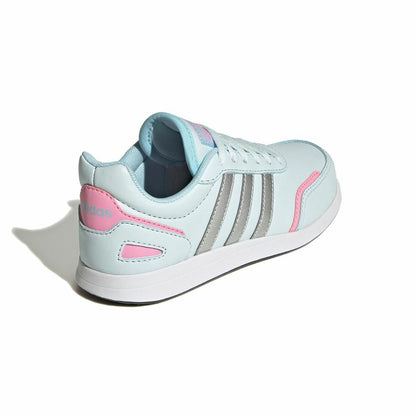 Sports Shoes for Kids Adidas Swich 3 Aquamarine Style