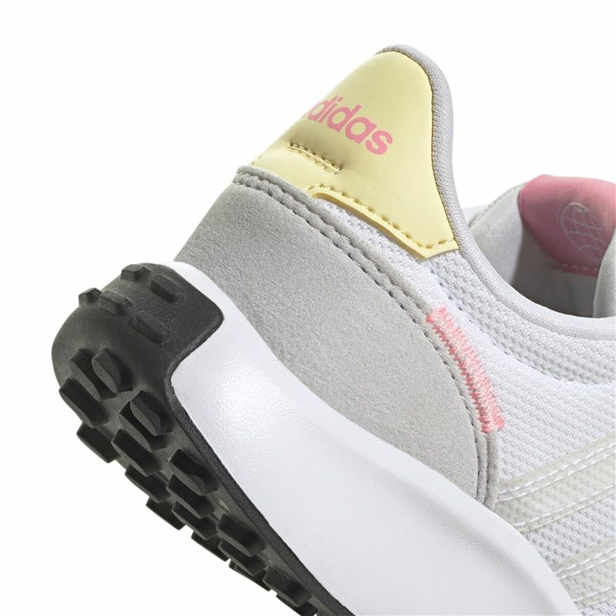 Kids Adidas Run 70s White Sports Shoes for Active Play