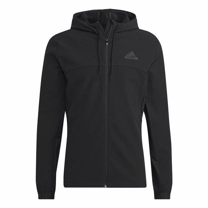 Men's Sports Jacket Adidas COLD.RDY Training Black Hooded