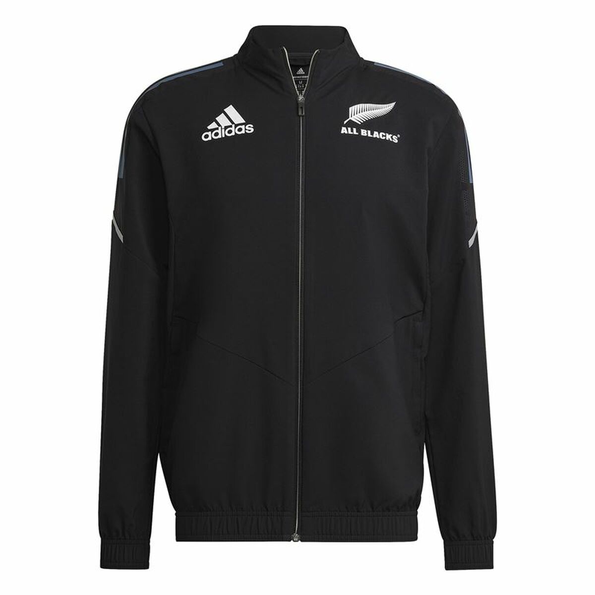 Men's Sports Jacket Adidas All Black Rugby Prime Black