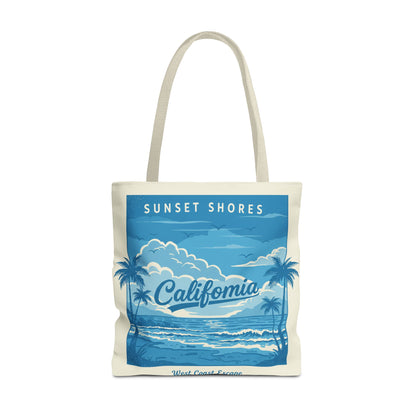 Sunset shores Tote Bag (AOP)