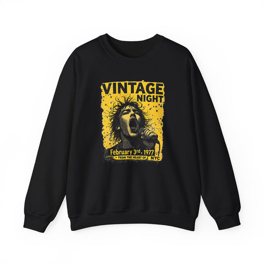 VINTAGE NIGHT Unisex Heavy Blend™ Crewneck Sweatshirt - Stylemz