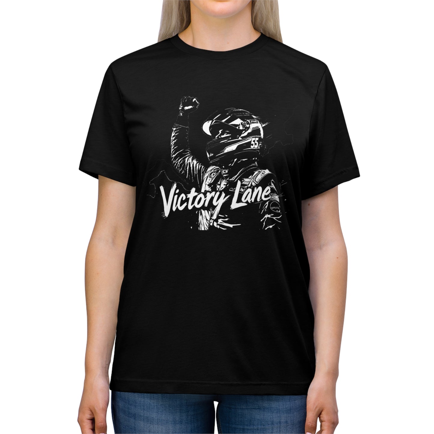 Victory lane Unisex Triblend Tee