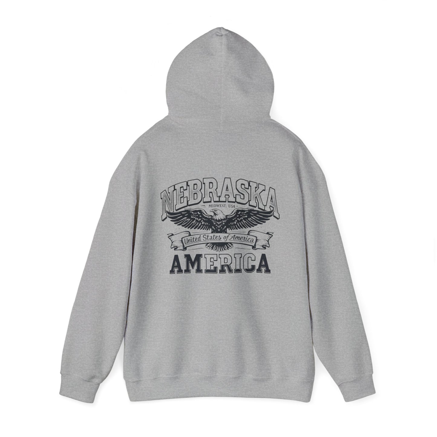 Nebraska Unisex Heavy Blend™ Hooded Sweatshirt - StyleMZ - Stylemz