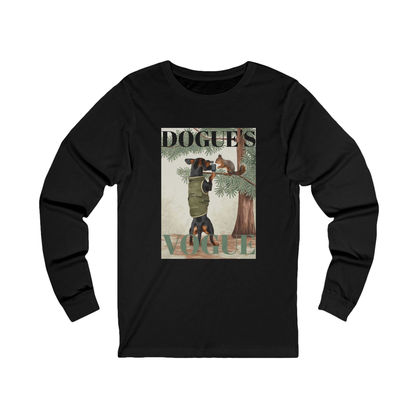 Korea -  Dogue's Vogue Unisex Jersey Long Sleeve Tee  - StyleMZ