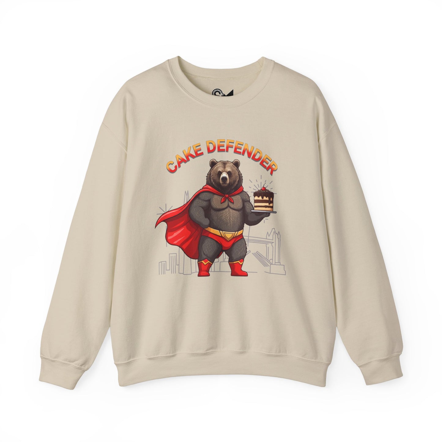 Cake defender Unisex Heavy Blend™ Crewneck Sweatshirt - StyleMZ