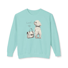 Korea -  Let's GO! Unisex Lightweight Crewneck Sweatshirt  - StyleMZ