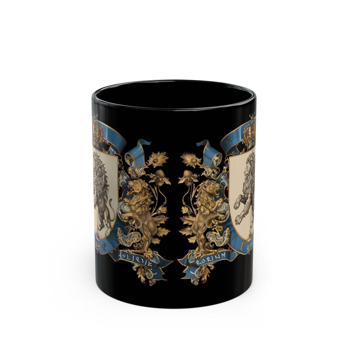 Royal heritage3 Black Mug (11oz, 15oz) - StyleMZ - Stylemz