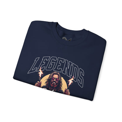 Legends Never Grow Old Unisex Heavy Blend™ Crewneck Sweatshirt - StyleMZ