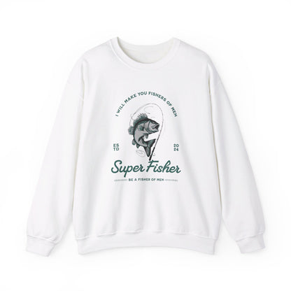 Korea -  Super fisher Unisex Heavy Blend™ Crewneck Sweatshirt  - StyleMZ