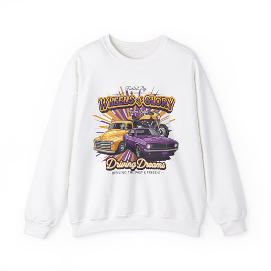 Korea -  WHEELS OF GLORY Unisex Heavy Blend™ Crewneck Sweatshirt  - StyleMZ