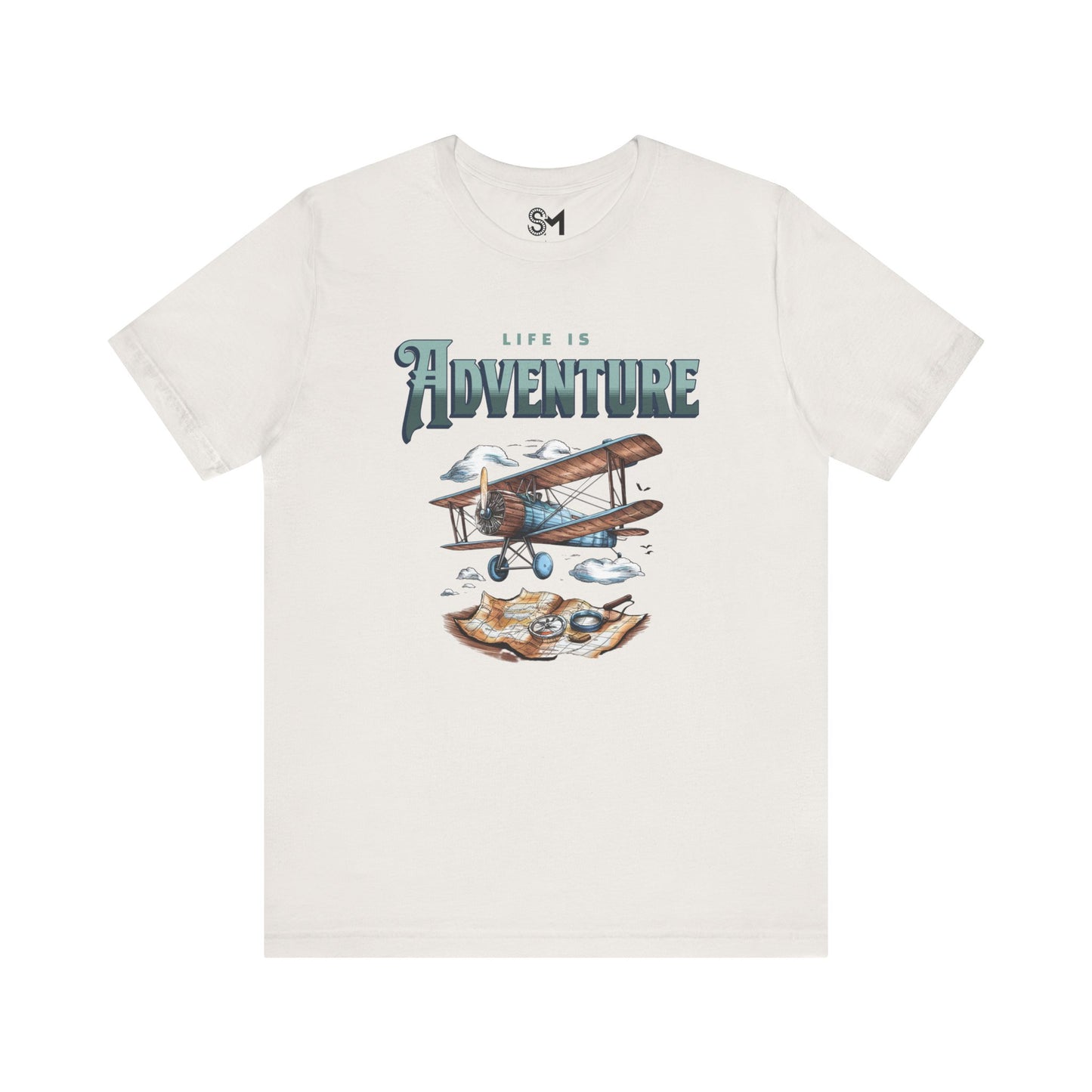 Life is adventure Unisex Jersey Short Sleeve Tee - Stylemz