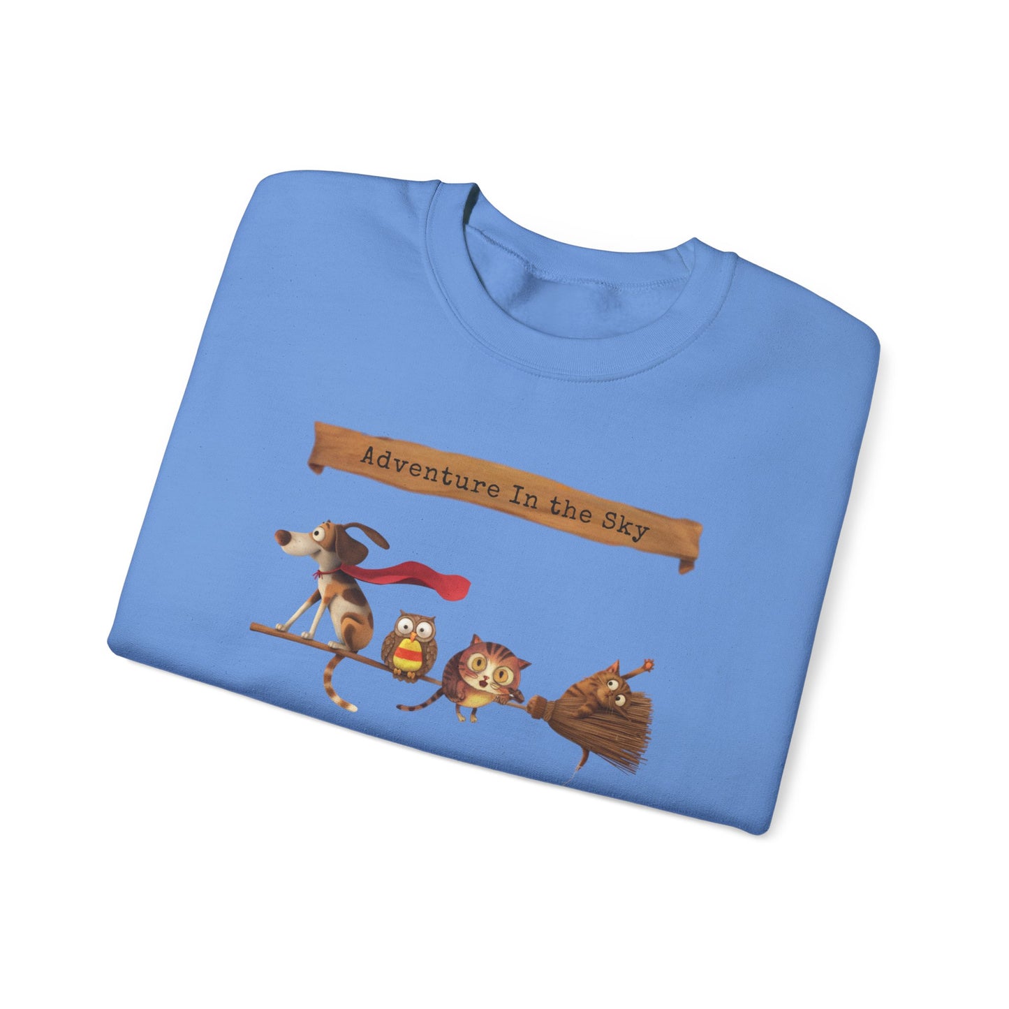 Adventure in the sky Unisex Heavy Blend™ Crewneck Sweatshirt - StyleMZ