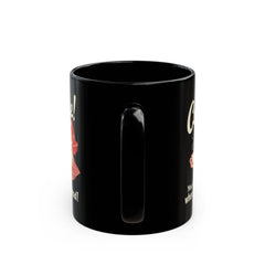 Corea: ¡Puedes dormir cuando estés muerto! Taza negra (11oz, 15oz) - StyleMZ 