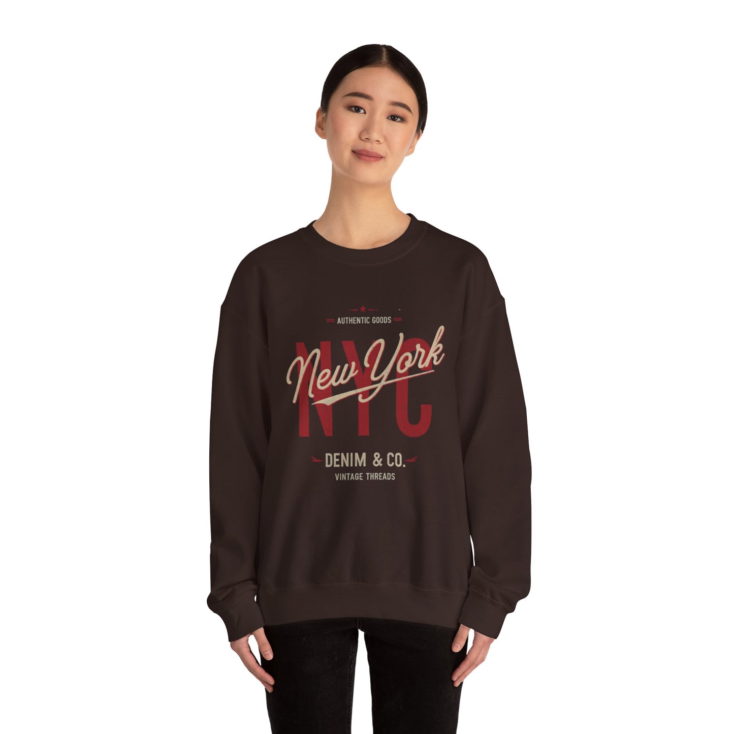 NYC Unisex Heavy Blend™ Crewneck Sweatshirt - StyleMZ