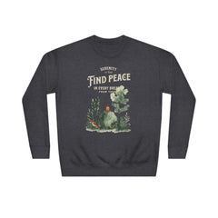 Korea -  In him find peace Unisex Crew Sweatshirt  - StyleMZ