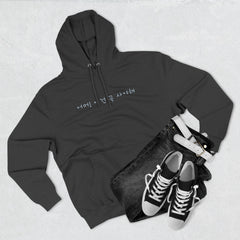 Korea -  A must buy Three-Panel Fleece Hoodie  - StyleMZ