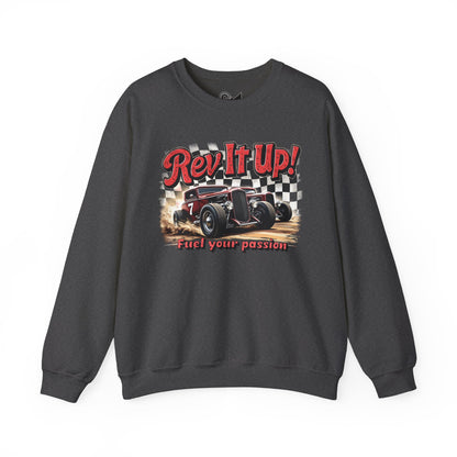 Rev it up Unisex Heavy Blend™ Crewneck Sweatshirt - StyleMZ