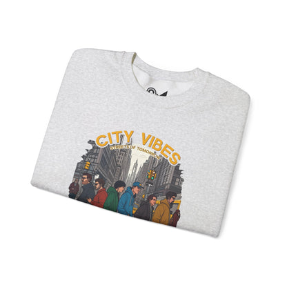 City vibes Unisex Heavy Blend™ Crewneck Sweatshirt - StyleMZ