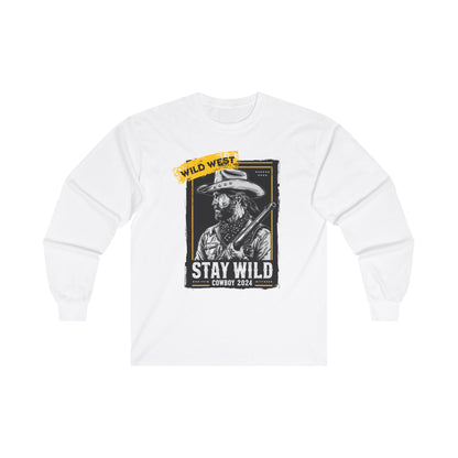 Stay Wild Unisex Ultra Cotton Long Sleeve Tee - StyleMZ