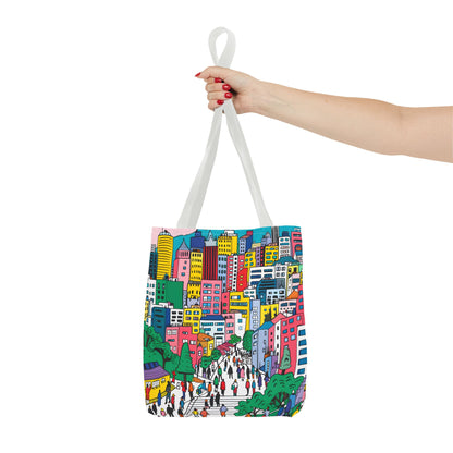 Seoul's hill neighborhoods Tote Bag (AOP) - StyleMZ