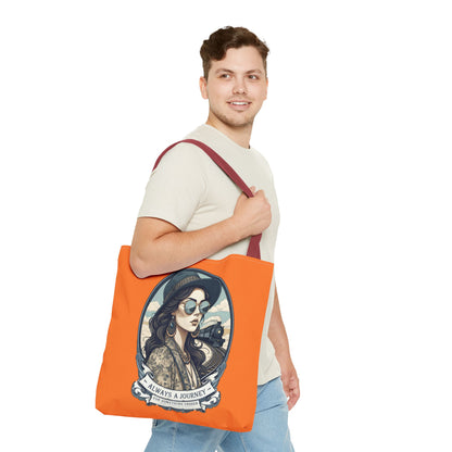 Always a journey Tote Bag (AOP) - StyleMZ