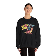 Galactic queen Unisex Heavy Blend™ Crewneck Sweatshirt - StyleMZ